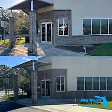 Commercial-Building-Soft-Washing-Project-in-Tallahassee-FL 0